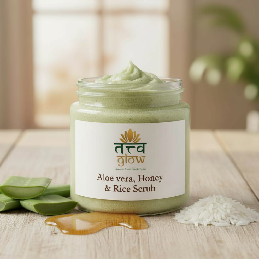 Aloe Vera, Honey & Rice Scrub