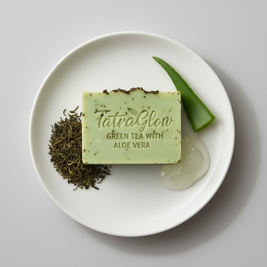 GREEN TEA WITH ALOE VERA SOAP