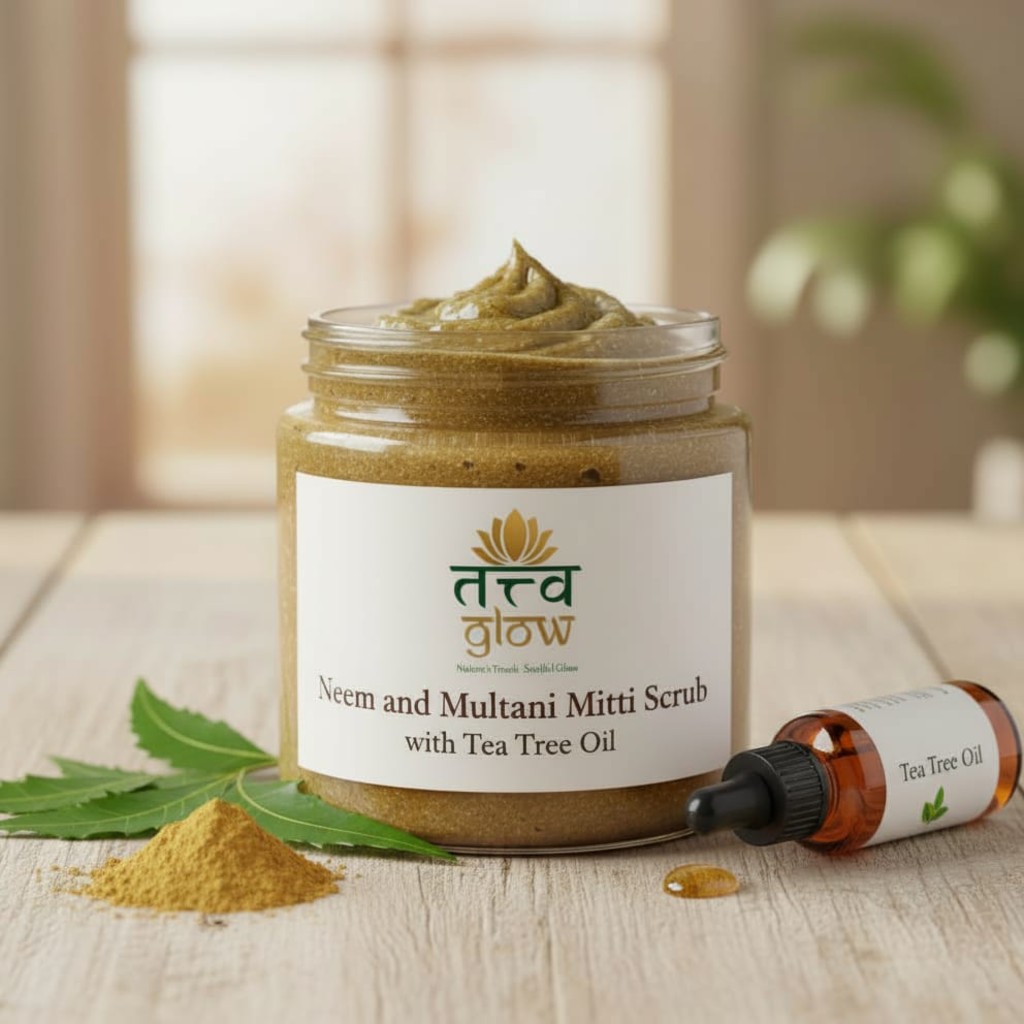 Neem & Multani Mitti with Tea Tree Essential Oil