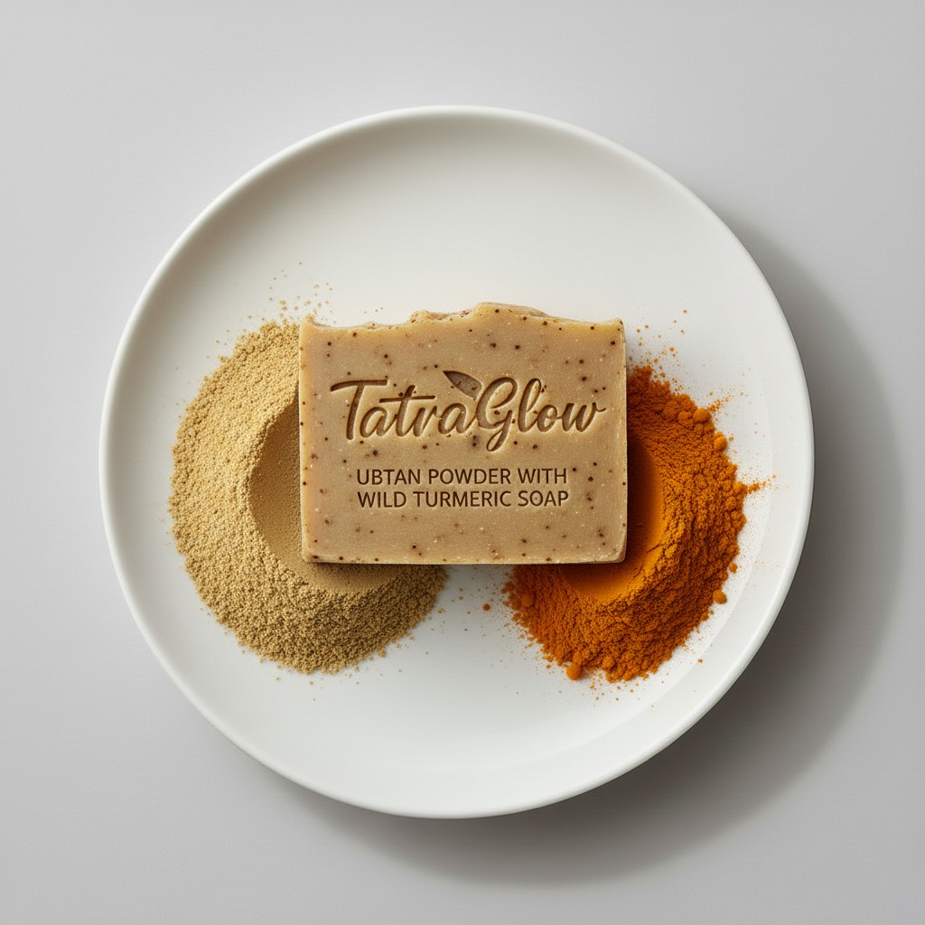 UBTAN POWDER WITH WILD TURMERIC SOAP